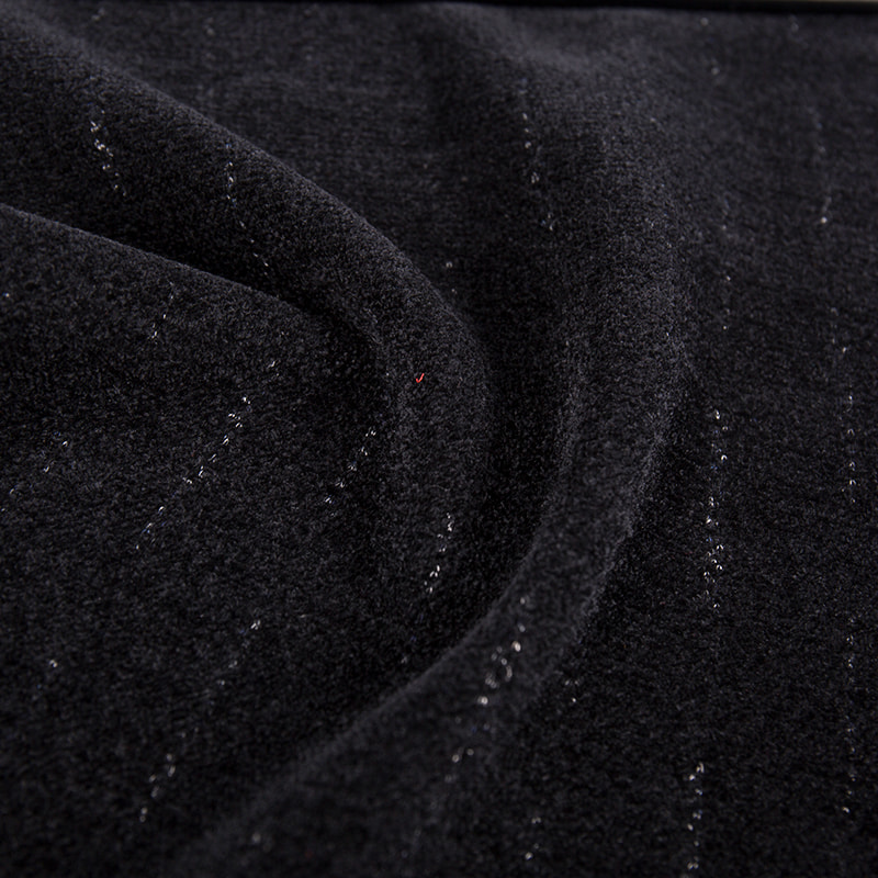 Polyester Bomuld Chenille Jacquard Stribet Vinterstof til tøj AT2013A-1/2/3/4/5